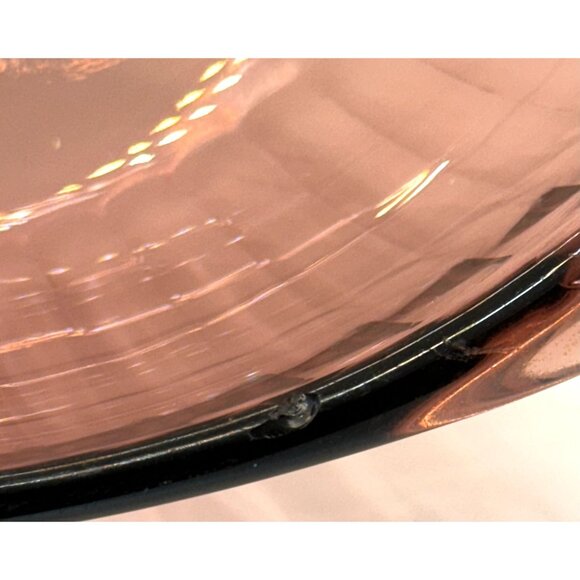 Pyrex Visions 024-S Ribbed Cranberry 2qt Round Casserole Dish with Lid - Picture 6 of 9